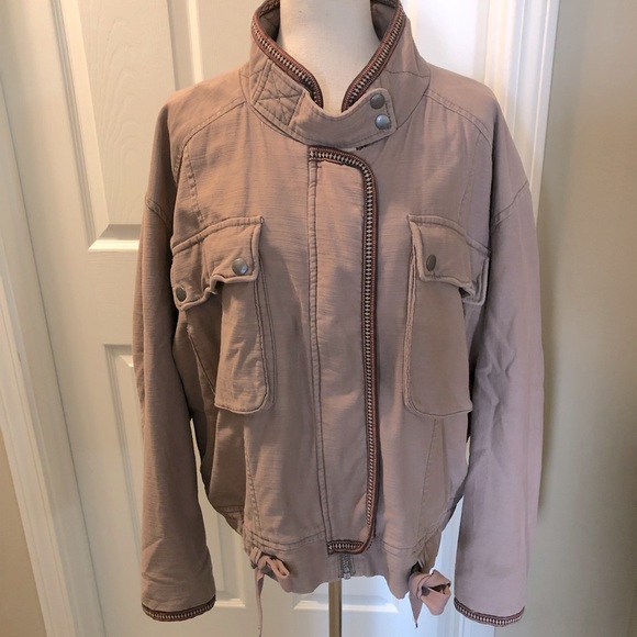 “NEW” Free People Flight Line Combat Jacket - Picture 3 of 6